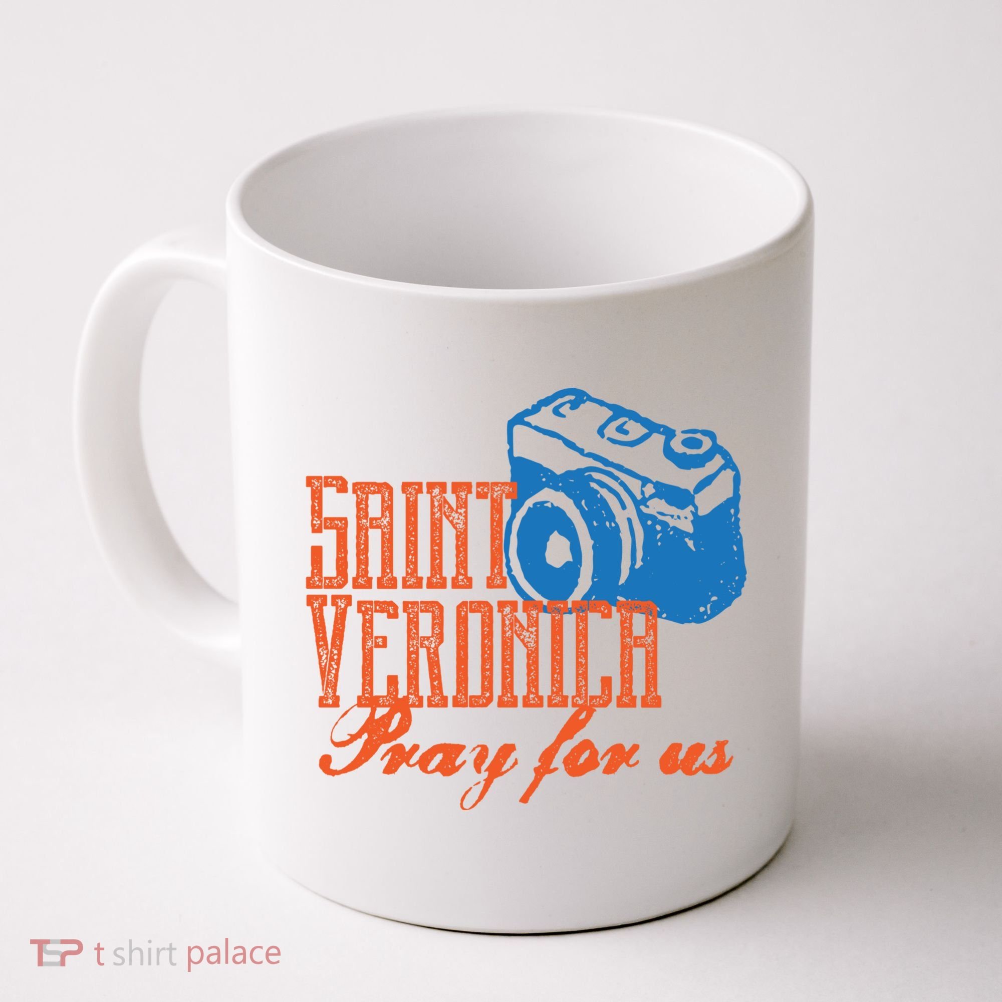 St Veronica Patron Saint Photography Photographers Catholic Cool Gift Coffee Mug