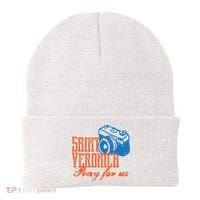 St Veronica Patron Saint Photography Photographers Catholic Cool Gift Beanie thumb 0