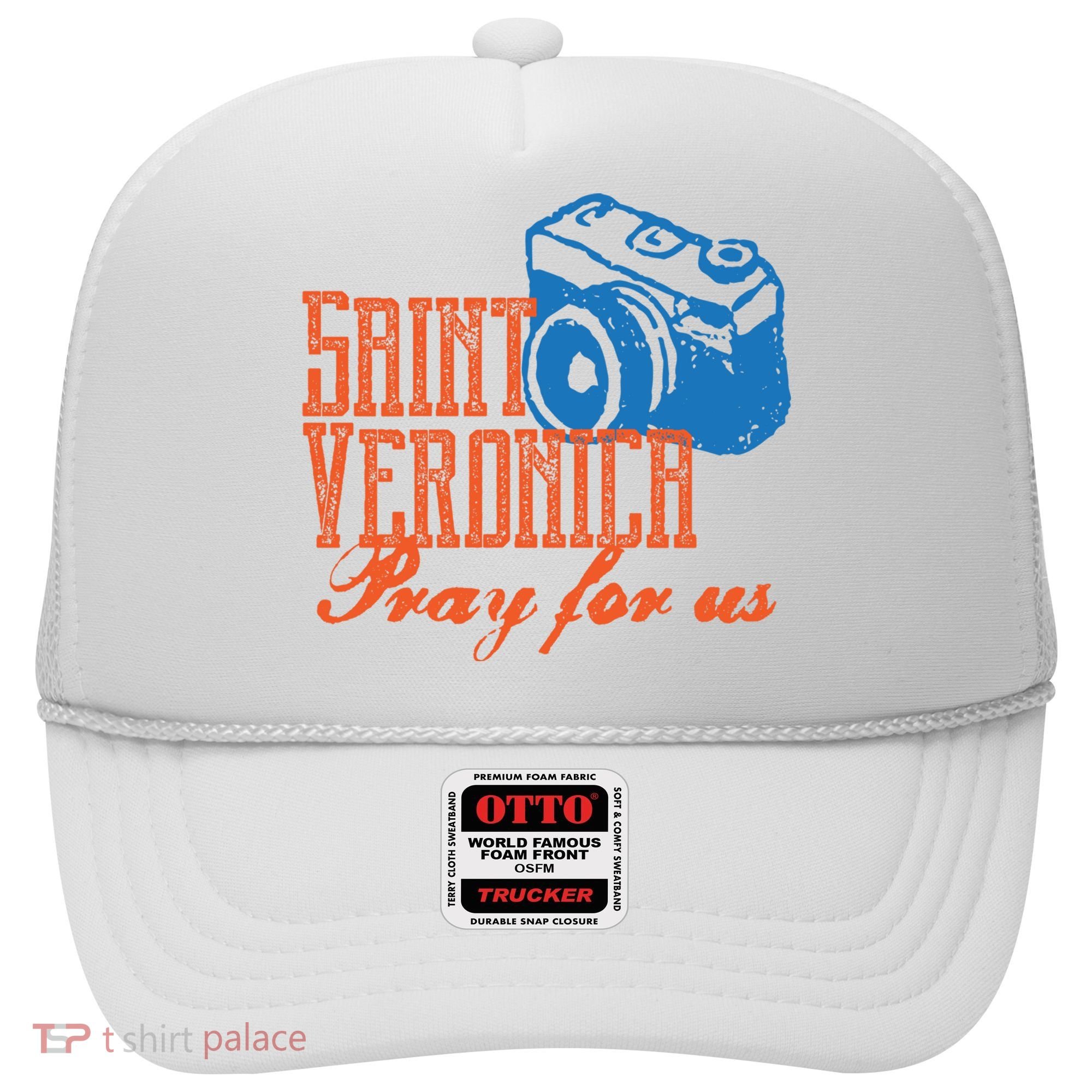 St Veronica Patron Saint Photography Photographers Catholic Cool Gift Hat