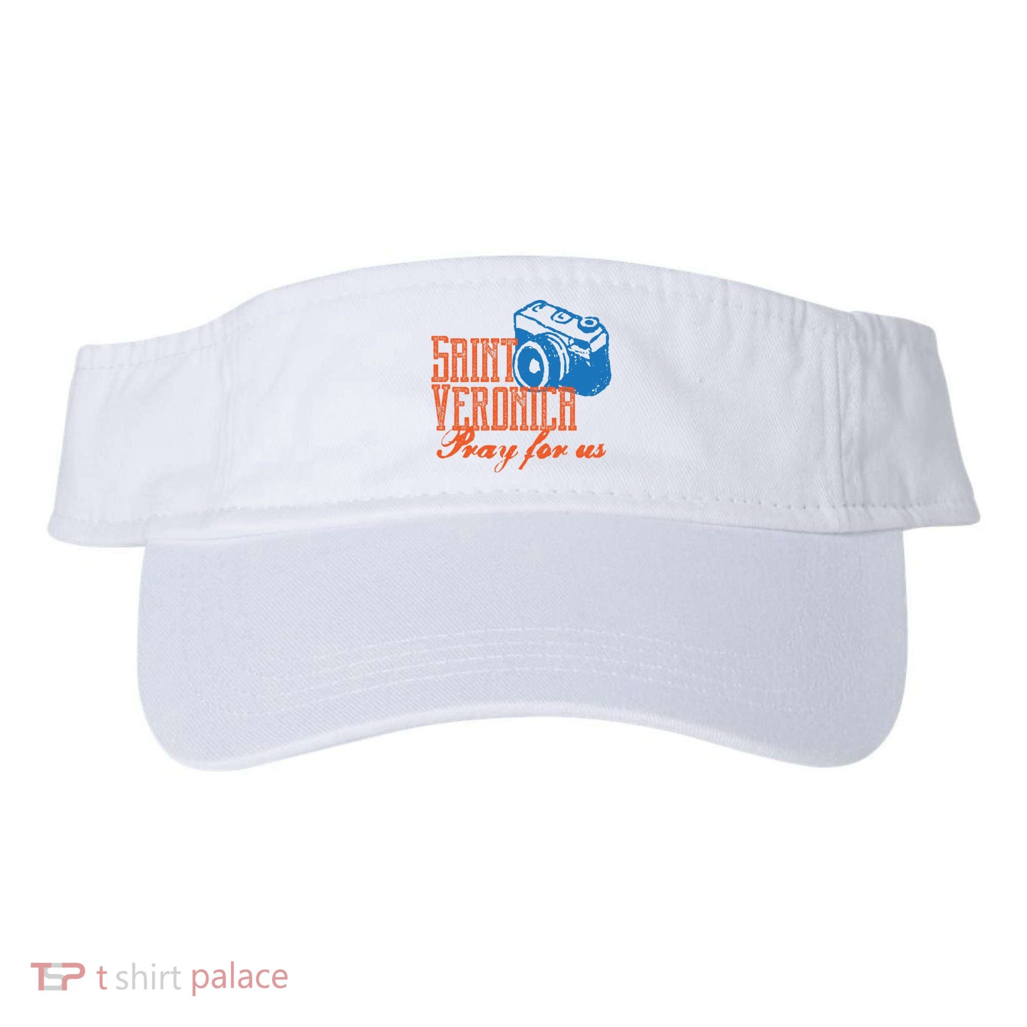 St Veronica Patron Saint Photography Photographers Catholic Cool Gift Visor