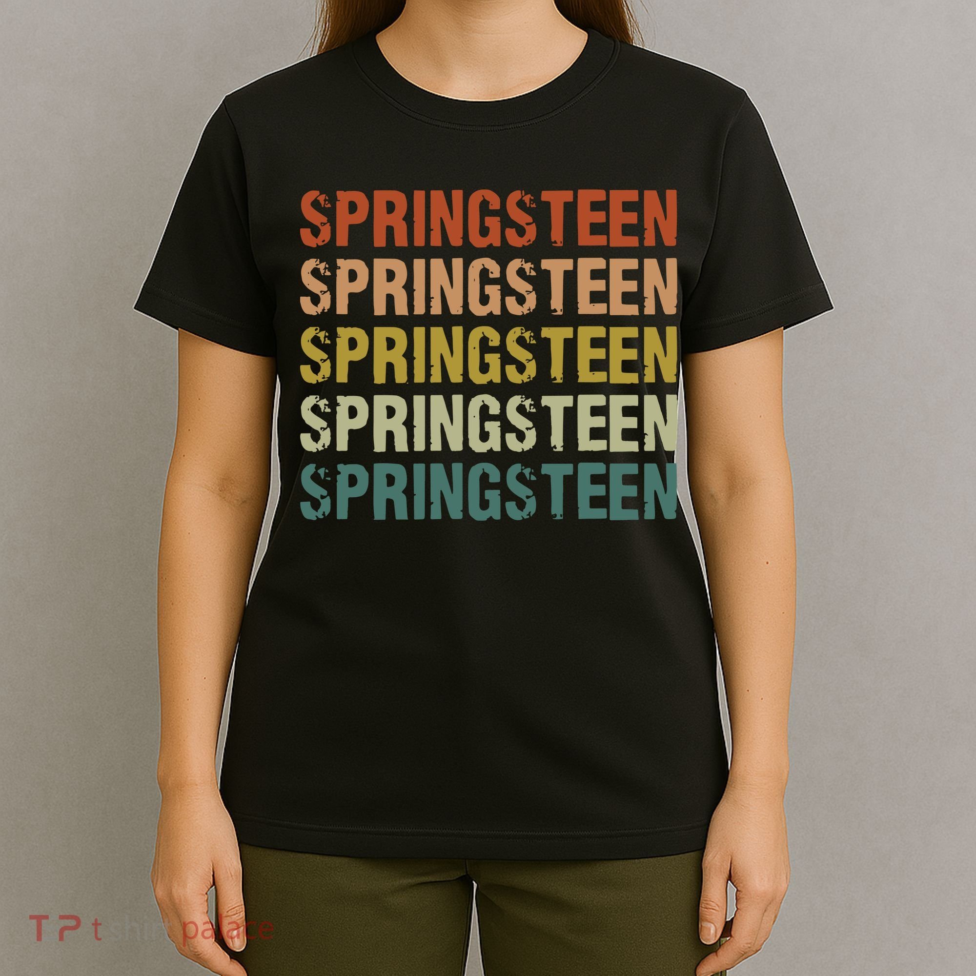 Springsteen Vintage Retro Rock Concert T-Shirt