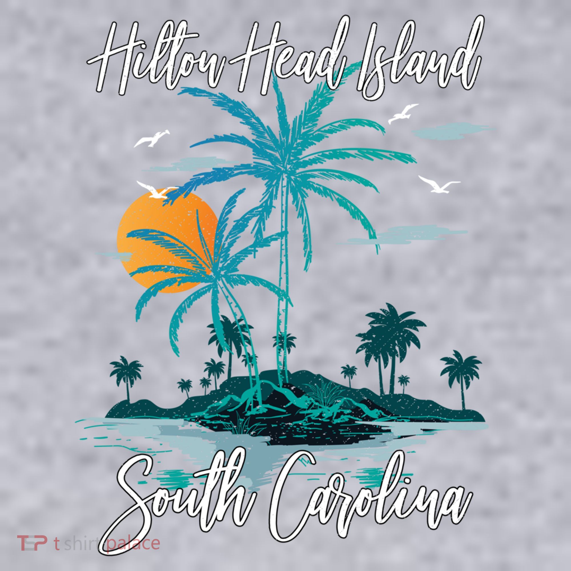 Summer Vacation Retro South Carolina Hilton Head Island Gift Women's Sweatshirt