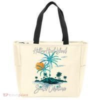 Summer Vacation Retro South Carolina Hilton Head Island Gift Tote Bag thumb 0