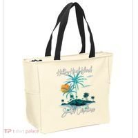 Summer Vacation Retro South Carolina Hilton Head Island Gift Tote Bag thumb 2