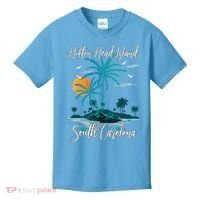Summer Vacation Retro South Carolina Hilton Head Island Gift Kids T-Shirt thumb 0
