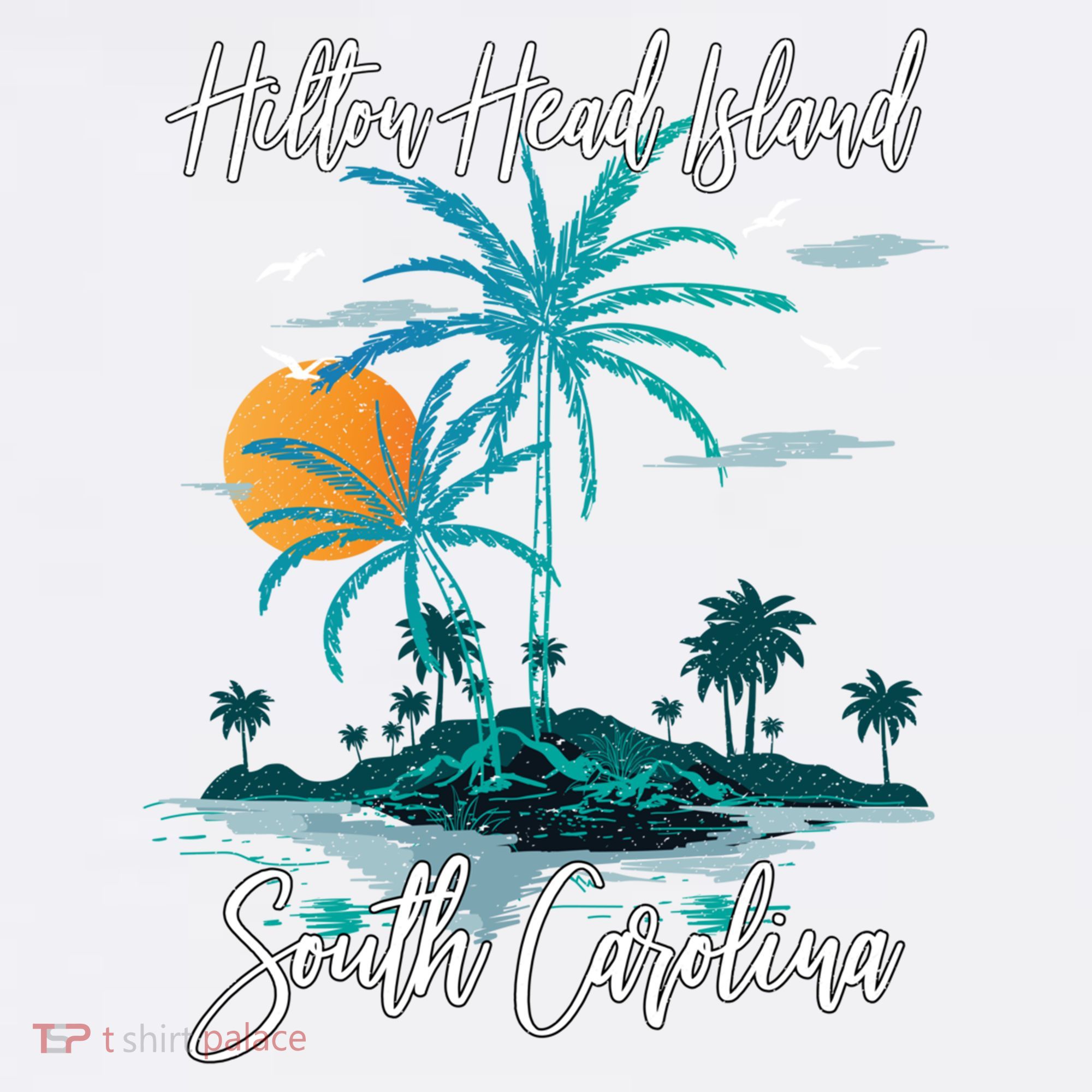Summer Vacation Retro South Carolina Hilton Head Island Gift Coffee Mug
