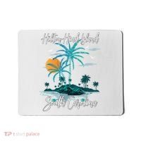 Summer Vacation Retro South Carolina Hilton Head Island Gift Mousepad thumb 0