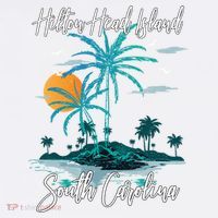 Summer Vacation Retro South Carolina Hilton Head Island Gift Women's Tank Top thumb 5