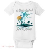 Summer Vacation Retro South Carolina Hilton Head Island Gift Baby Bodysuit thumb 0