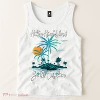 Summer Vacation Retro South Carolina Hilton Head Island Gift Tank Top thumb 2