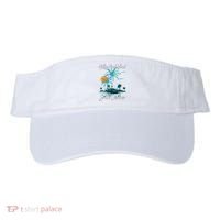 Summer Vacation Retro South Carolina Hilton Head Island Gift Visor thumb 0
