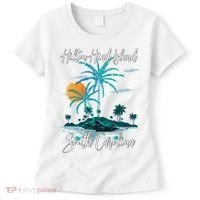 Summer Vacation Retro South Carolina Hilton Head Island Gift Women's T-Shirt thumb 0