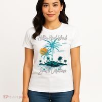 Summer Vacation Retro South Carolina Hilton Head Island Gift Women's T-Shirt thumb 4