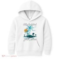 Summer Vacation Retro South Carolina Hilton Head Island Gift Kids Hoodie thumb 0