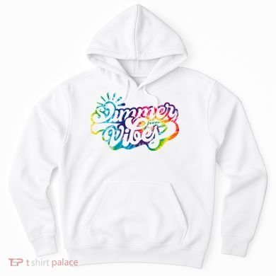 Summer Vibes Retro Colorful Trippy Style Hoodie