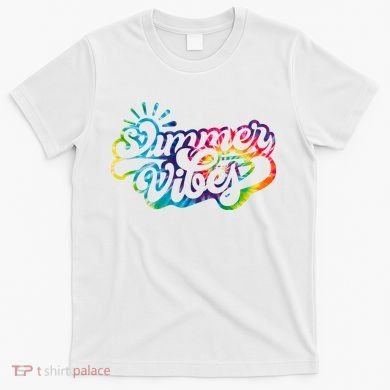 Summer Vibes Retro Colorful Trippy Style T-Shirt