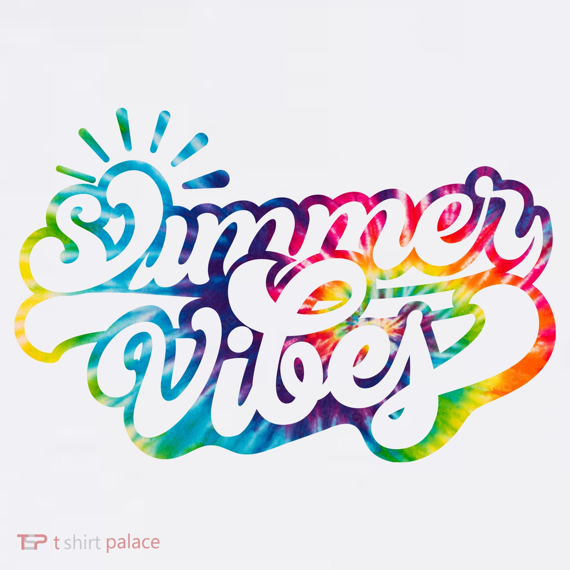 Summer Vibes Retro Colorful Trippy Style T-Shirt