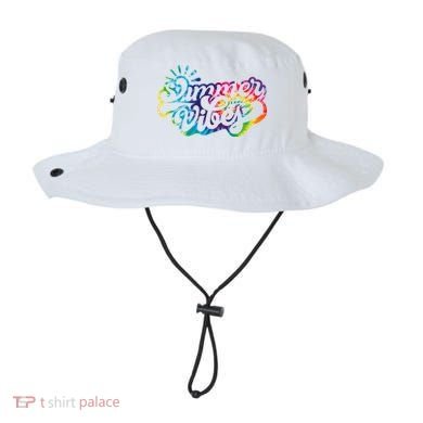 Summer Vibes Retro Colorful Trippy Style Bucket Hat
