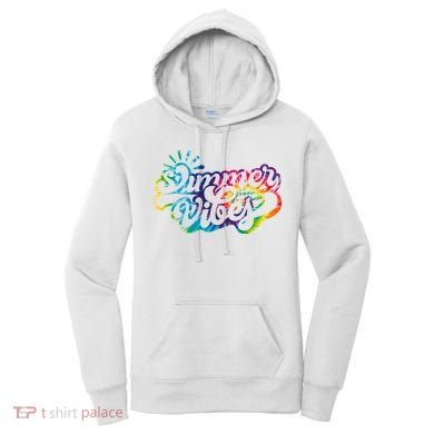 Summer Vibes Retro Colorful Trippy Style Women's Hoodie