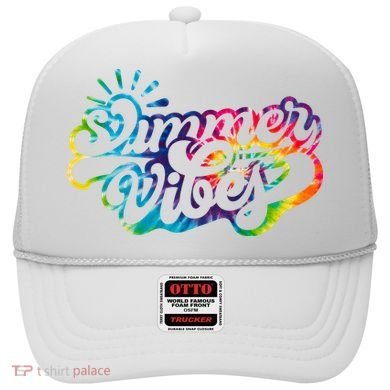 Summer Vibes Retro Colorful Trippy Style Hat