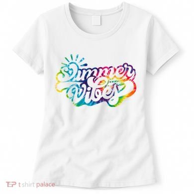 Summer Vibes Retro Colorful Trippy Style Women's T-Shirt