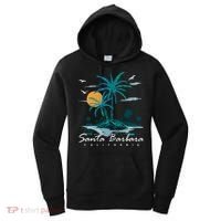 Summer Vacation Retro Sunset California Santa Barbara Women's Hoodie thumb 0