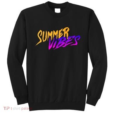 Summer Vibes Retro Sweatshirt