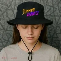 Summer Vibes Retro Bucket Hat thumb 3