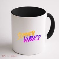 Summer Vibes Retro Coffee Mug thumb 1
