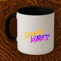 Summer Vibes Retro Coffee Mug thumb 2