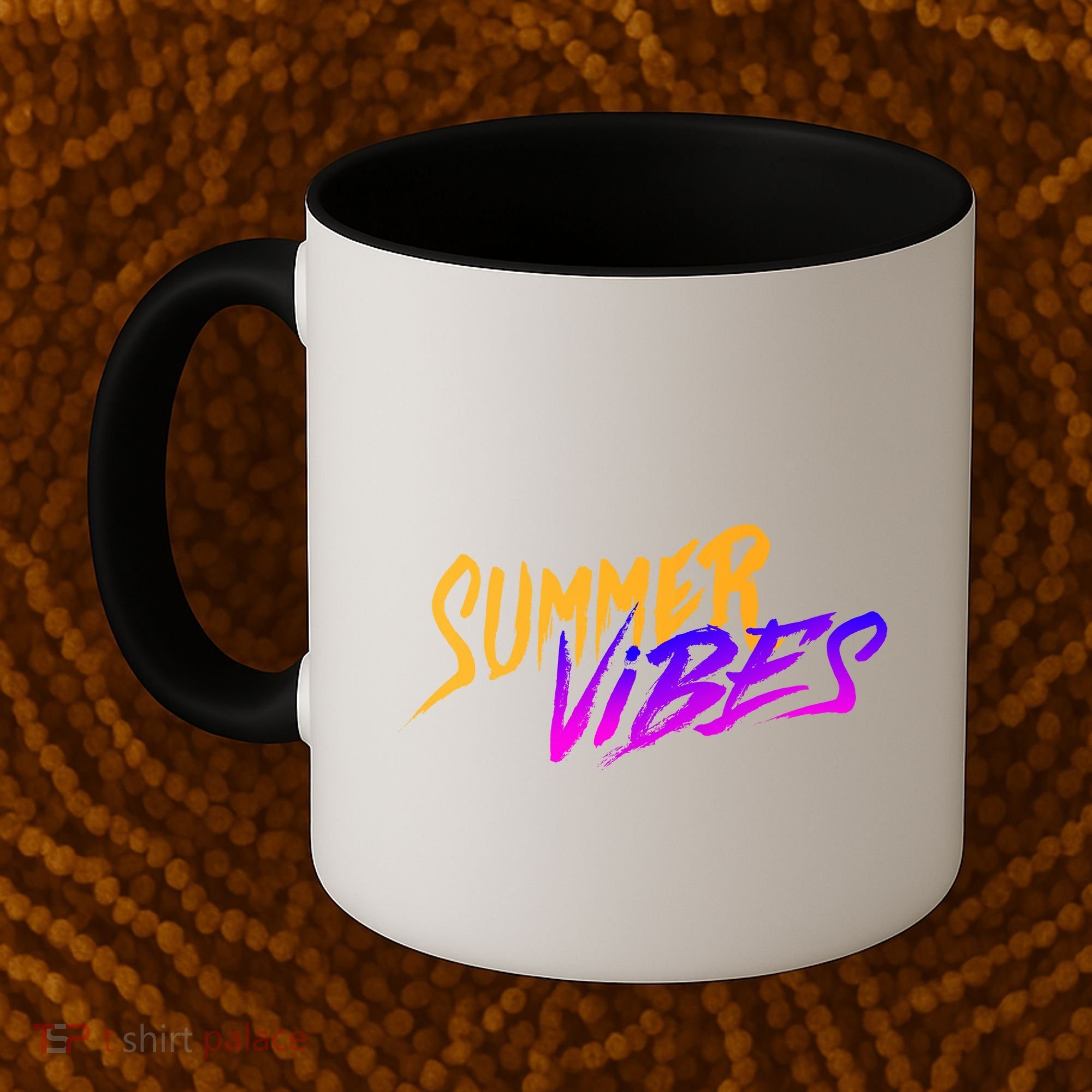 Summer Vibes Retro Coffee Mug