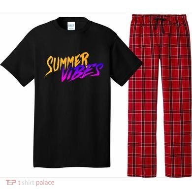 Summer Vibes Retro Pajama Set