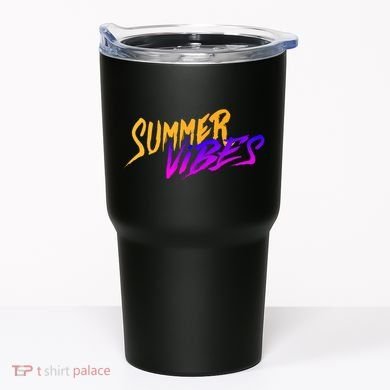 Summer Vibes Retro Tumbler
