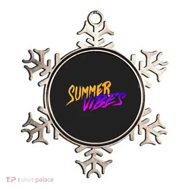 Summer Vibes Retro Ornament