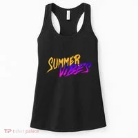 Summer Vibes Retro Women's Tank Top thumb 0