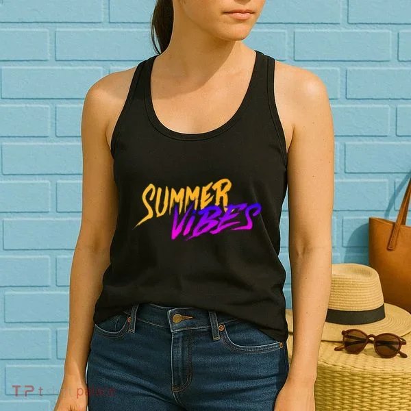 Summer Vibes Retro Women's Tank Top