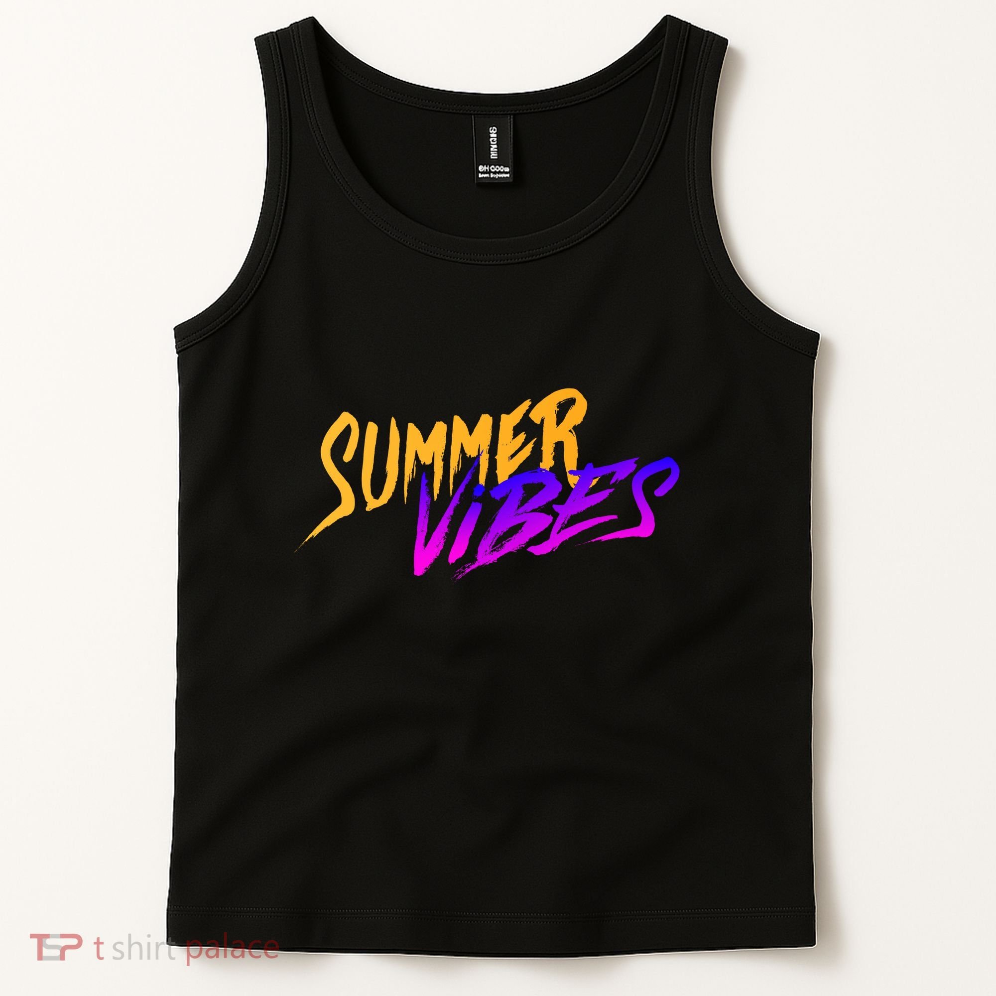 Summer Vibes Retro Tank Top