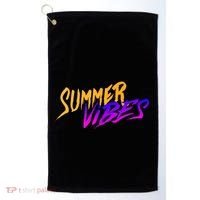 Summer Vibes Retro Golf Towel thumb 0