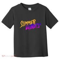 Summer Vibes Retro Toddler T-Shirt thumb 0