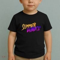 Summer Vibes Retro Toddler T-Shirt thumb 2