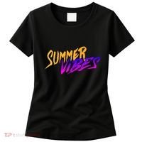 Summer Vibes Retro Women's T-Shirt thumb 0