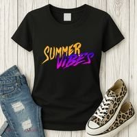 Summer Vibes Retro Women's T-Shirt thumb 3