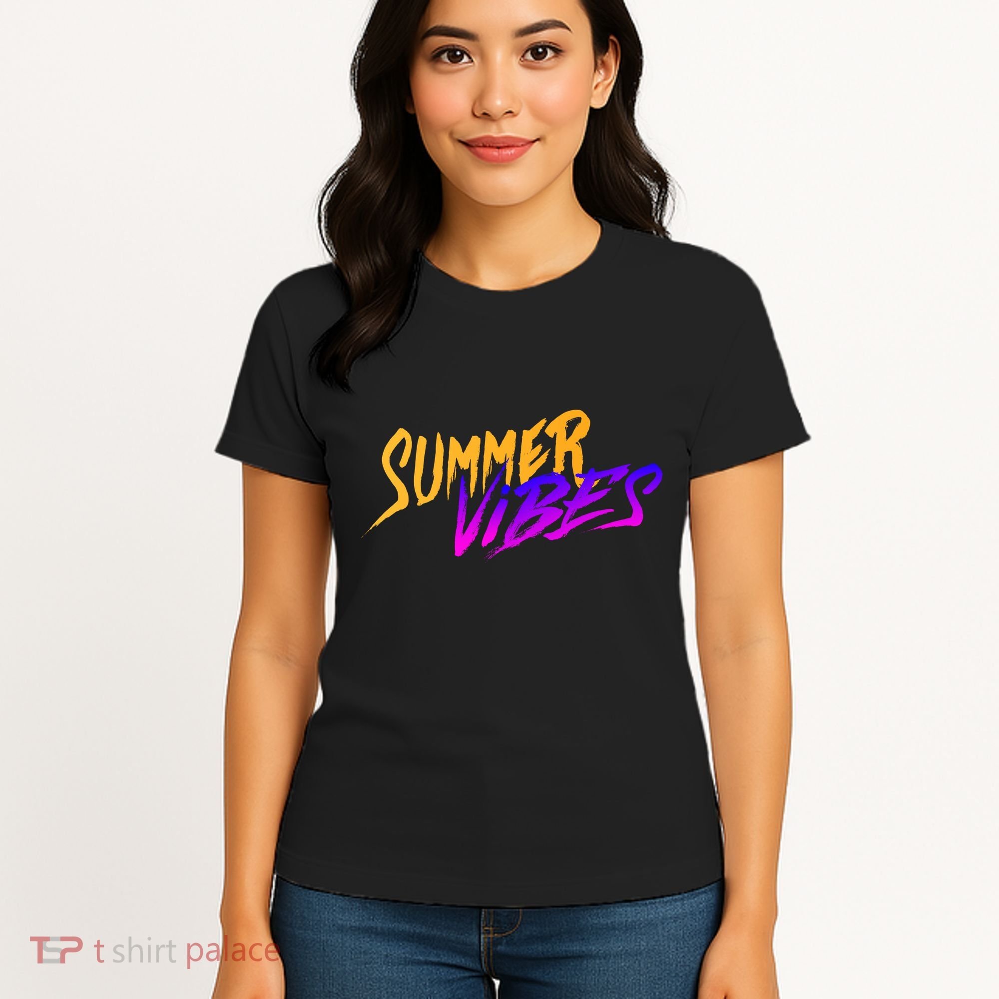 Summer Vibes Retro Women's T-Shirt