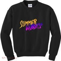 Summer Vibes Retro Kids Sweatshirt thumb 0