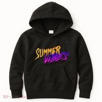 Summer Vibes Retro Kids Hoodie thumb 0