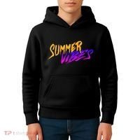 Summer Vibes Retro Kids Hoodie thumb 4