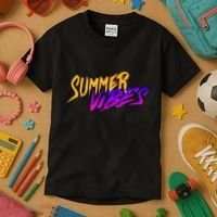Summer Vibes Retro Kids T-Shirt thumb 3