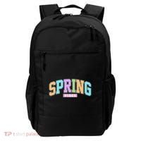 Spring Vibes Retro Varsity Backpack thumb 0