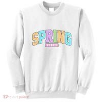 Spring Vibes Retro Varsity Sweatshirt thumb 0