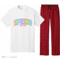 Spring Vibes Retro Varsity Pajama Set thumb 0